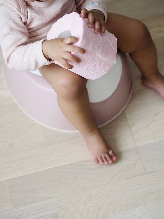 Nocnik dla dziecka Old Pink z wyjmowanym wkładem Beaba 920358