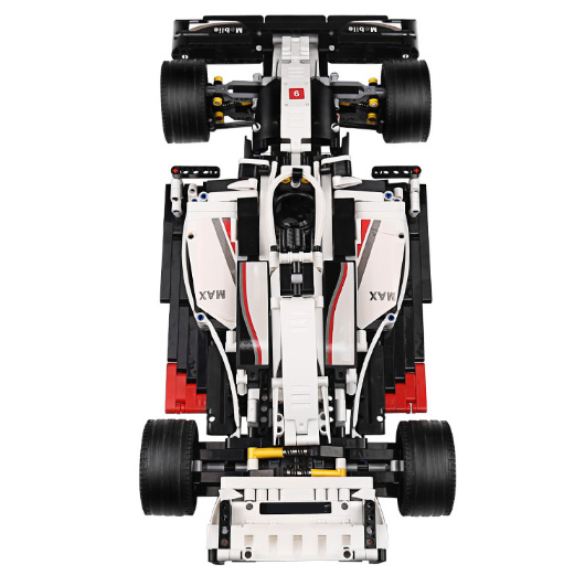 Klocki konstrukcyjne Mould King 13117 realistyczny model samochodu wyścigowego Bolid F1 Wyścigówka 1235el