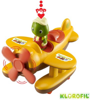 Samolot hydroplan Klorofil 700211F i zwierzątko