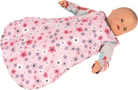 Śpiworek dla lalek z zatrzaskami Wiosenne kwiatki Goki 51466 do zabawy w dom i opiekę
