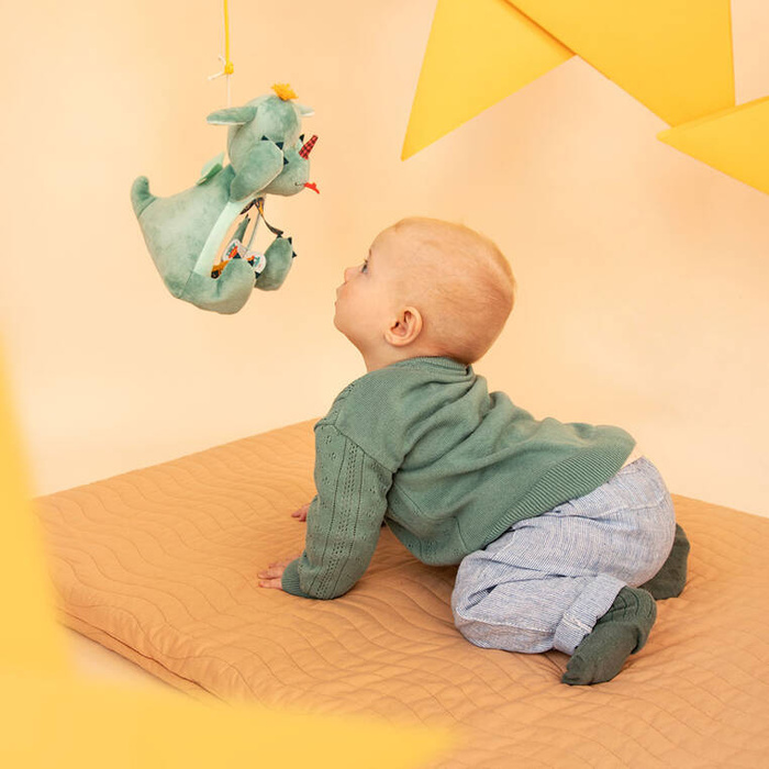 Przytulanka aktywizująca z lusterkiem A kuku Smok Joe Lilliputiens 83552