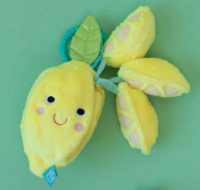 Zawieszka do wózka Cytryna 161540-Manhattan Toy, zabawki dla niemowląt