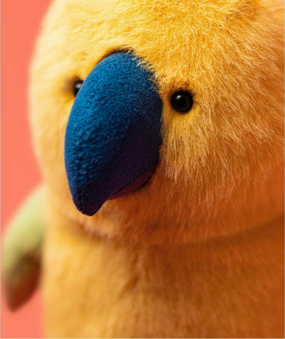 Papuga 26 cm Jellycat maskotki