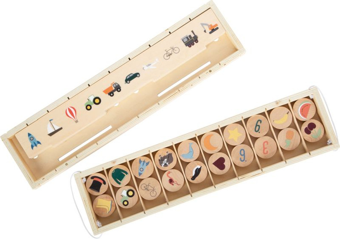 Pojemnik do sortowania Odkrywca świata Small Foot 12469 edukacyjne sortery dla dzieci