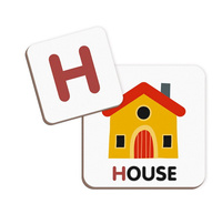 Puzzle magnetyczne dla dzieci nauka alfabetu J02712-Janod, układanka magnetyczna