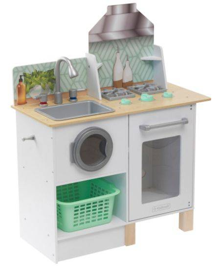 Kuchnia dla dzieci z pralnią Whisk & Wash KK10230-KidKraft, zabawki drewniane