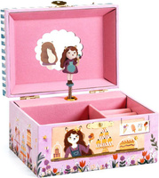 Szkatułka z pozytywką CUKIERNIA DJ06088-Djeco, prezent dla dziewczynki