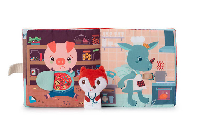 Książeczka aktywizująca z minipacynką Doktor Lisiczka Alice Lilliputiens 83534