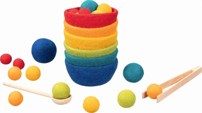 Gra edukacyjna dla dzieci sortowanie kolorów Sorterino Goki 58342