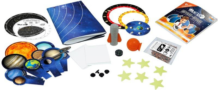 Nauka i zabawa dla dzieci Mini lab Kosmos 3014 Buki