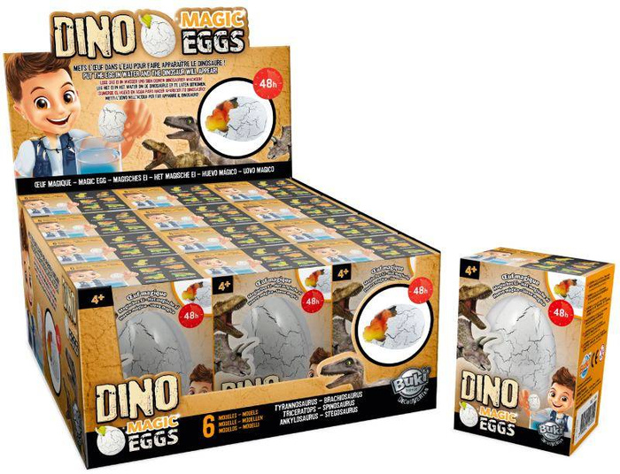 Nauka i zabawa dla dzieci Magiczne jajko dinozaura D6G Buki