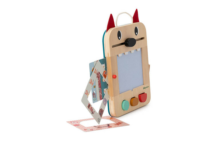 Drewniana tablica do rysowania znikopis Wilk Louis 83473 LILLIPUTIENS