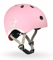 SCOOTANDRIDE Kask XXS-S dla dzieci 1-5 lat Rose lampka LED 96323