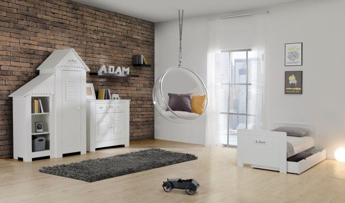 Biała komoda Pinio Marsylia MDF