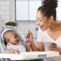 Zestaw łyżeczek Easy-Feed Grey/Soft Teal 252008-Skip Hop, akcesoria dla dzieci