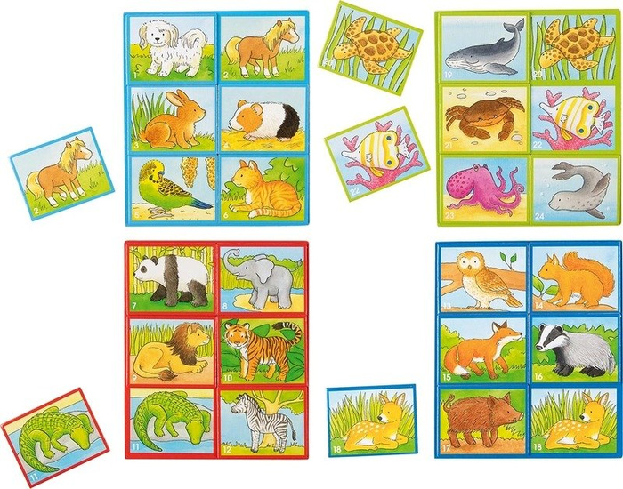Gra pamięciowa dla dzieci Znajdź zwierzaka 56786- Goki, gratka dla trzylatka