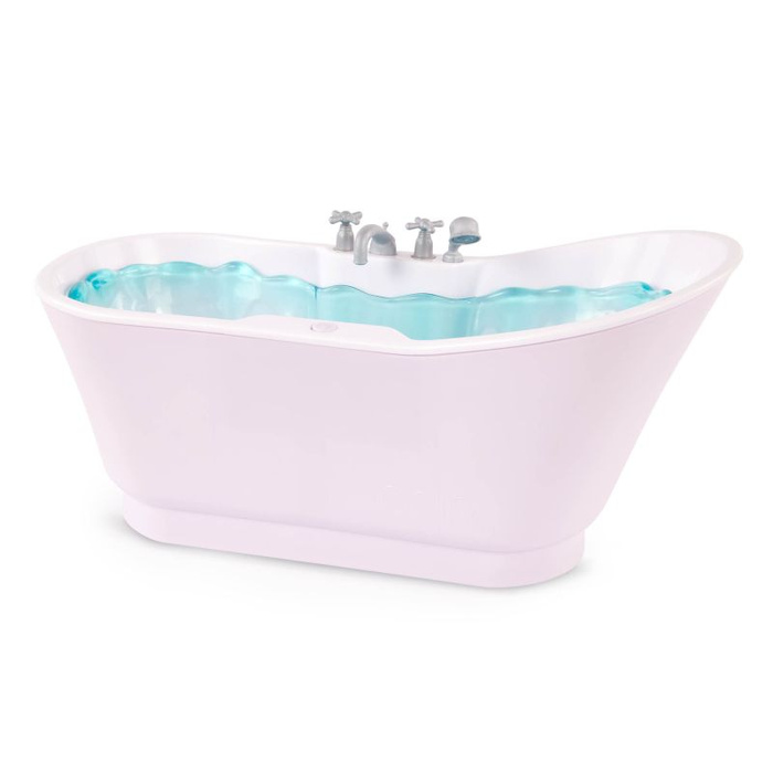 Wanna z akcesoriami i odgłosami kąpielowymi dla lalki Bubbly Bathtime Our Generation BD35420Z