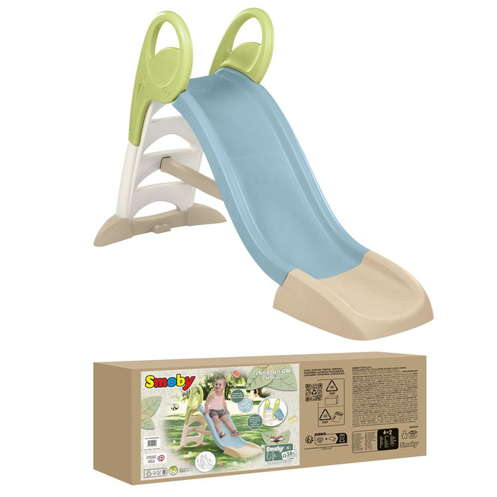 Zjeżdżalnia dla dzieci Smoby 820509 My Slide Ślizg 150cm do aktywnej zabawy na świeżym powietrzu