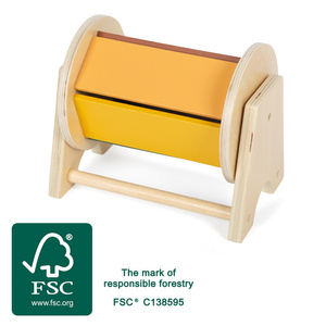 Zabawka sensoryczna obrotowy bęben z efektem dźwiękowym Montessori Small Foot 12742