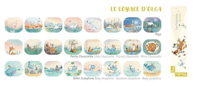 Latarka projektor Le voyage d'Olga Moulin Roty 714365 Zabawy w teatrzyk