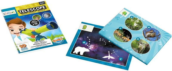 Nauka i zabawa dla dzieci Mini sciences Teleskop 9004 Buki