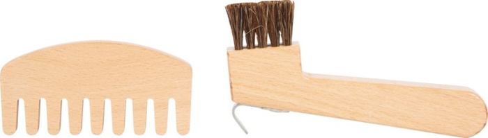 Zestaw do pielęgnacji konia hobby horsing Small Foot 12419