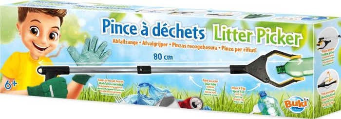 Nauka i zabawa dla dzieci Chwytak przedmiotów do zbierania odpadów BN013 Buki