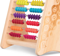 Drewniane liczydło sensoryczne z owocami Two-ty Fruity B.Toys BX1778Z