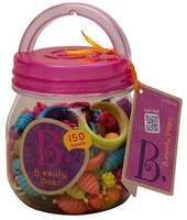 B.eauty Pops zestaw do tworzenia biżuterii 150 elementów BX1373Z- B.Toys, zestaw kreatywny
