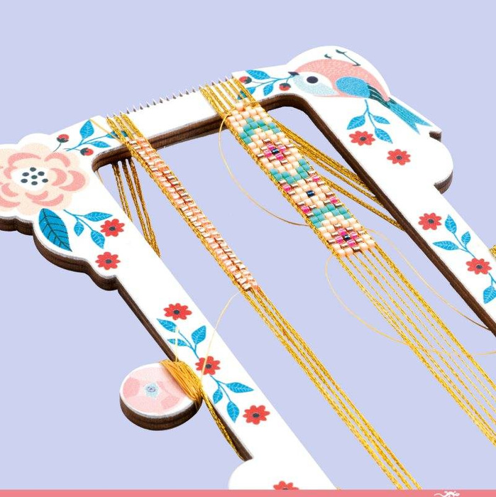 Koraliki do nawlekania Mikro perełki DJ09838-Djeco, biżuteria dla dzieci