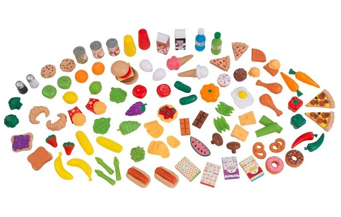 Zestaw 115el. produktów Szefa Kuchni, 63330-Kidkraft, zabawki dla dzieci kuchnia