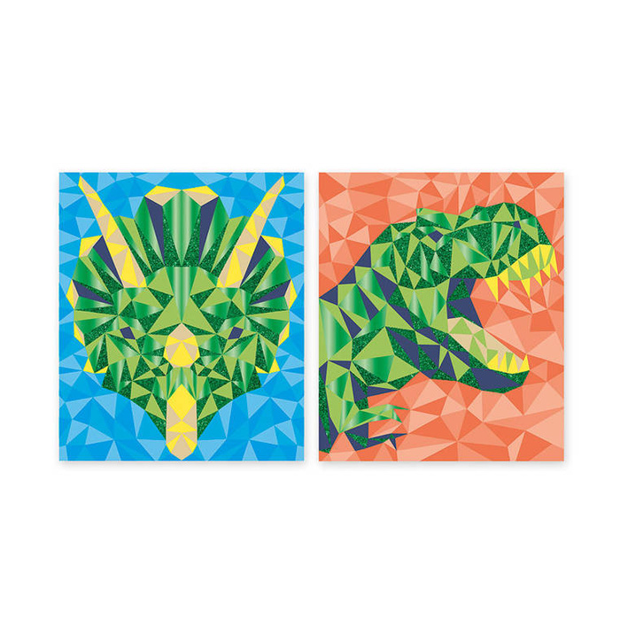 Zestaw kreatywny Mozaika Dinozaury Misterix 7+ J07973-Janod, zestaw artystyczny