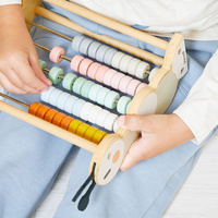 Drewniane liczydło Gąsienica Sweet Cocoon Janod J04014 Liczydła dla dzieci