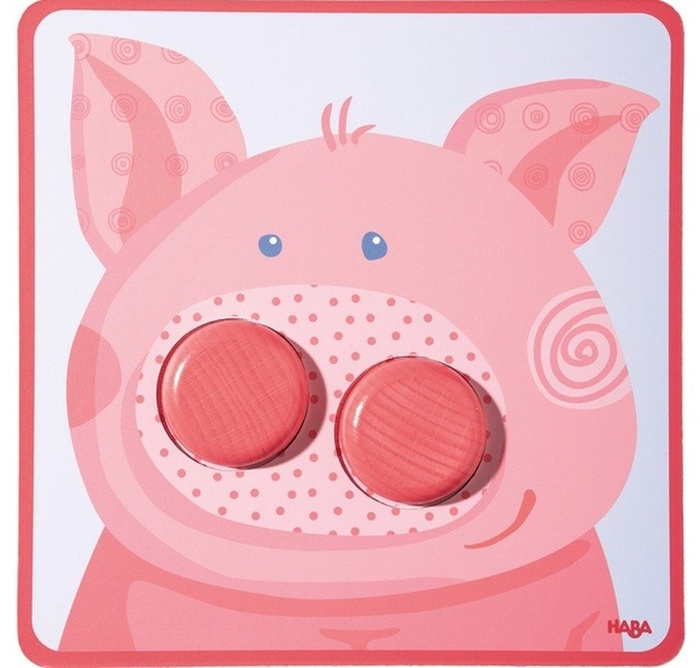 Układanka dla najmłodszych, Kolory świata zwierząt, HB301059-Haba, zabawa w dopasowywanie