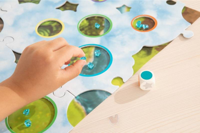 Gra planszowa Tęczowi Przyjaciele 4+ HB306175-Haba, gry dla dzieci