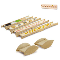 Tor przeszkód dla dzieci 7 elementów drewnianych Rocky Erzi 46388