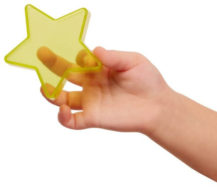 Drewniana układanka kształty i emocje kolorowy filtr Peek & Explore – Shapes & Emotions B.Toys BX2216Z