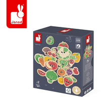 Magnesy drewniane Owoce i warzywa 24 szt. Janod J09648