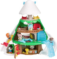 Domek alpejski zimowe drzewo Klorofil 700214 świąteczny klimat