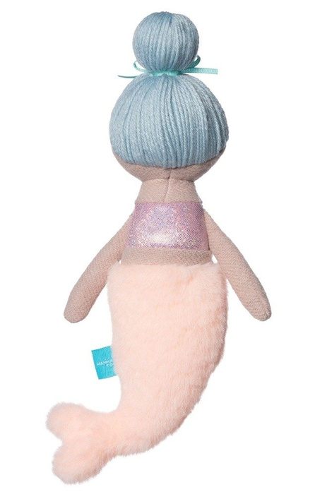 Zestaw dla niemowlaka Miękka książeczka z lalką Syrenka 158390-Manhattan Toy, zabawki dla niemowląt