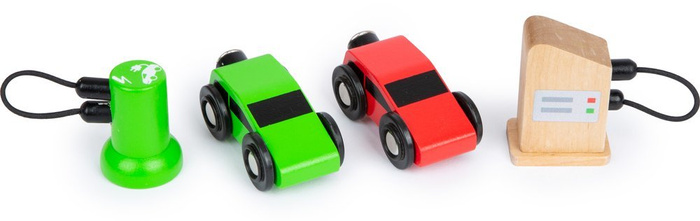 Parking dla dzieci garaż premium z myjnią, windą, stacją samochodów elektrycznych, stacją benzynową 11676- Small Foot, zabawki dla chłopców i dziewczynek