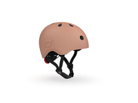 Kask S-M dla dzieci  3+ Mocha Scootandride S00828