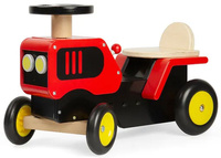 Drewniany jeździk dla dzieci Traktor Bigjigs 36015 pojazdy