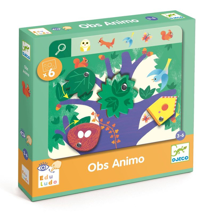 Gra w spostrzegawczość Szukaj i znajdź Animo Djeco DJ08237