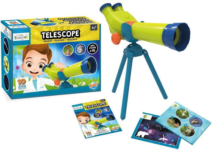 Nauka i zabawa dla dzieci Mini sciences Teleskop 9004 Buki