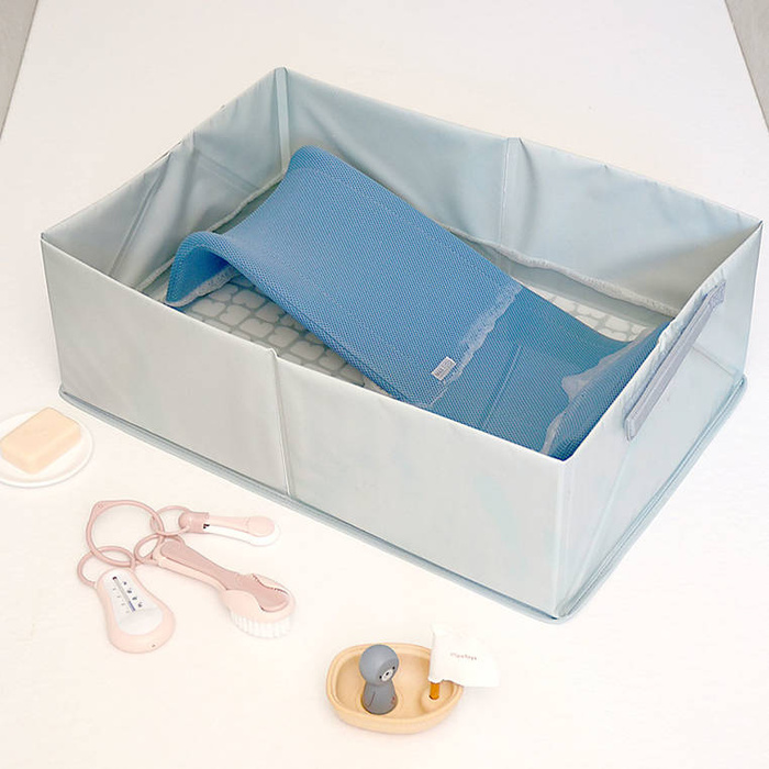 Leżaczek wkładka do kąpieli dla niemowląt Parma Grey Beaba 920369