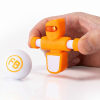 Piłkarzyki Foosbots Pomarańczowy zestaw dla jednego gracza Fat Brain Toys FA479-1p