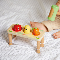 Wbijanka przebijanka z młotkiem Warzywa Farma J03309 Janod