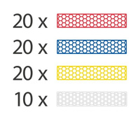 Kreatywne klocki konstrukcyjne Start Box Bioblo 70 elementów