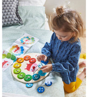 Sznurowanka Gąsienica HB305288-Haba, zabawki motoryczne dla dzieci